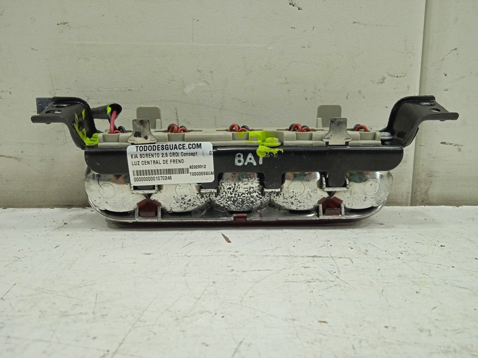 Luz central de freno kia sorento (bl) 2.5 crdi concept