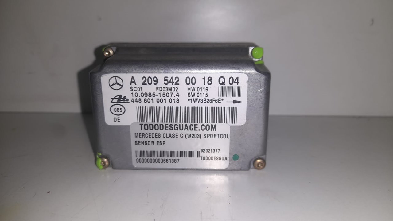 No identificado mercedes-benz clase c (bm 203) sportcoupe c 200 compressor (203.745)