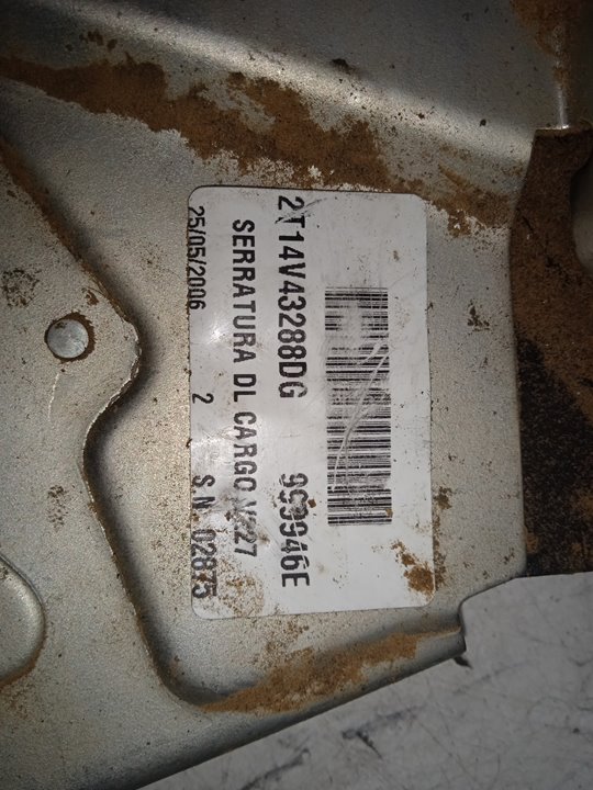 Cerradura maletero / porton ford tourneo connect (tc7) kombi b. corta (2006)