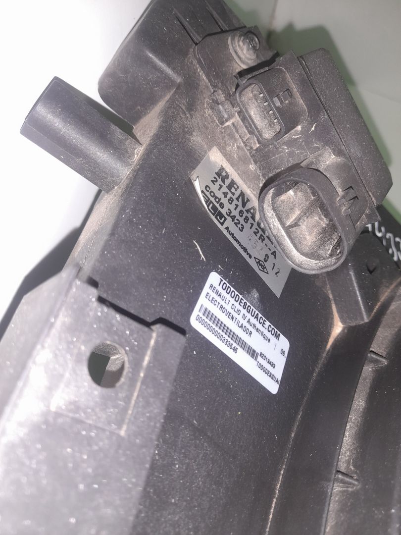 Electroventilador renault clio iv authentique