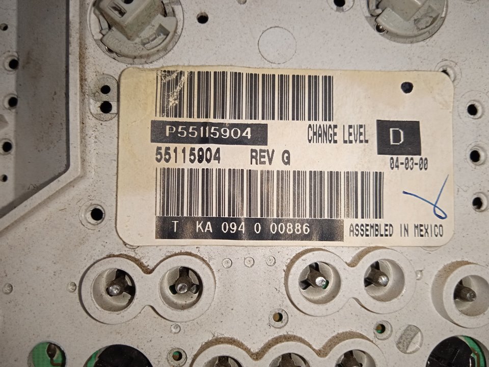 Mando calefaccion / aire acondicionado jeep grand cherokee (wjwg) 3.1 td limited