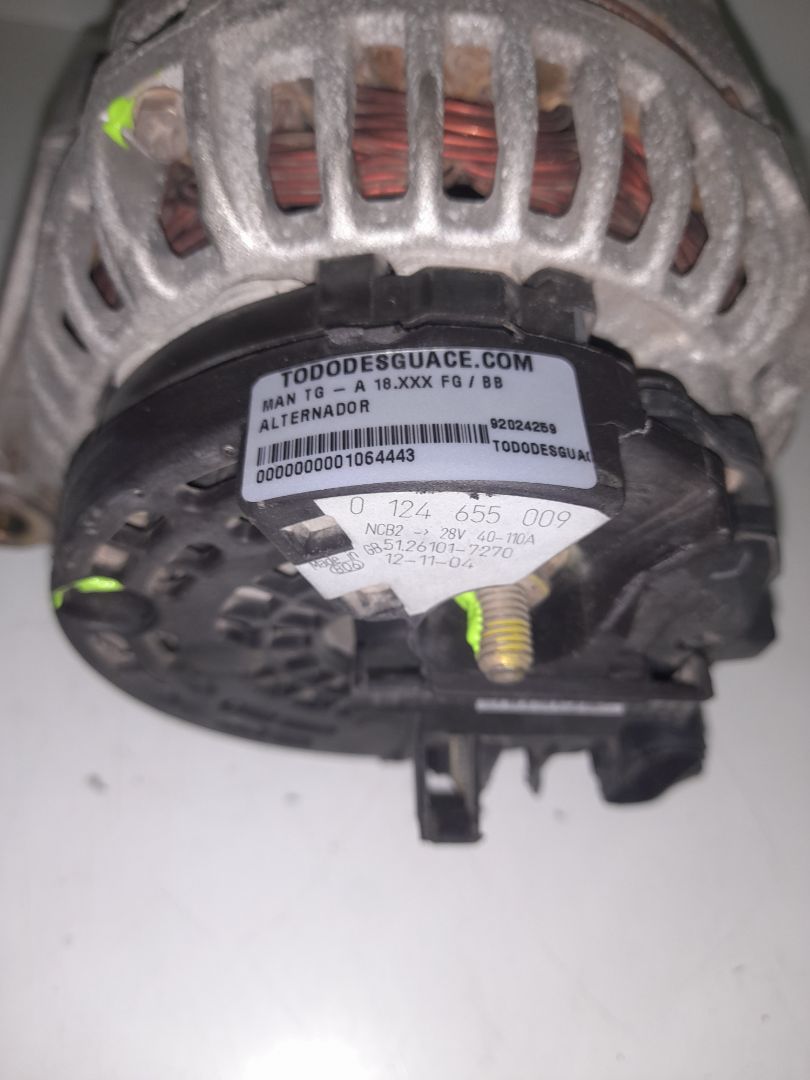 Alternador man tga 18.xxx (2000) fg  bb               (e3e4) 