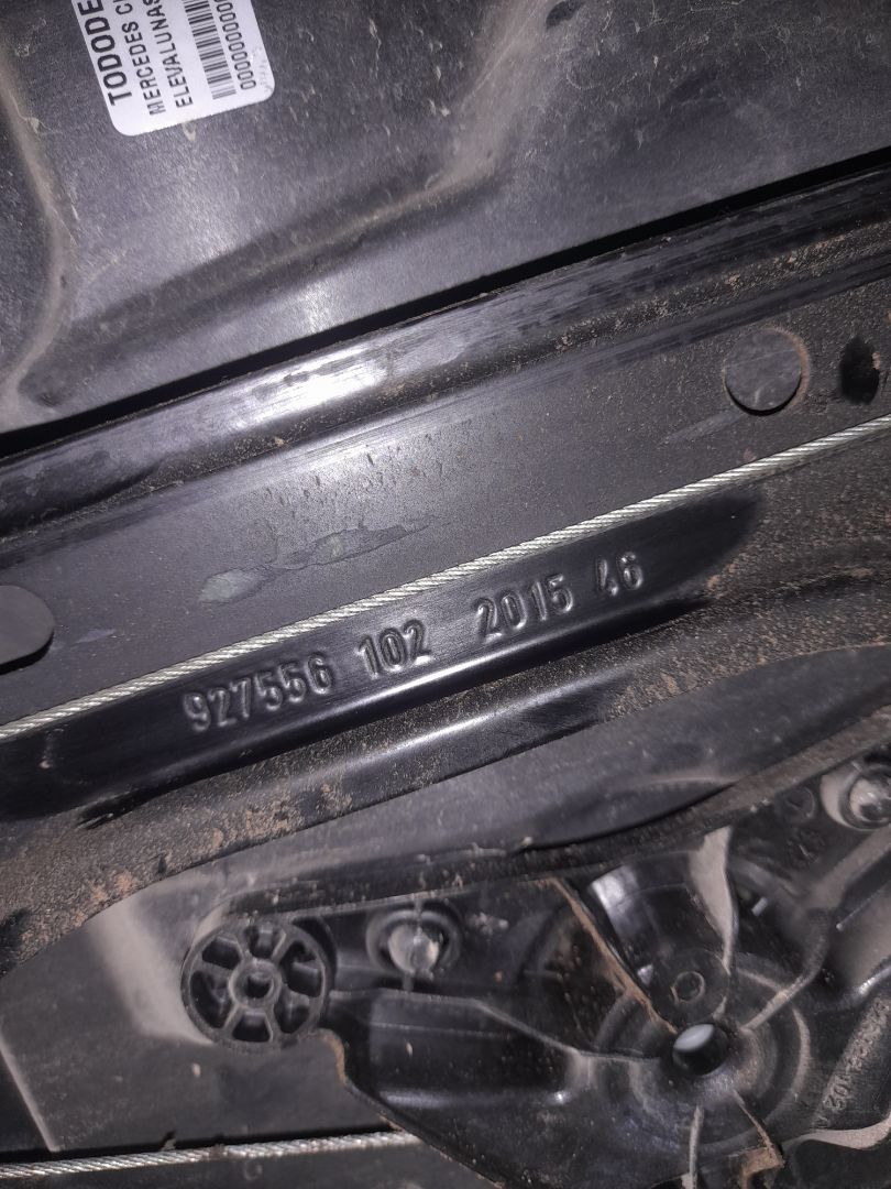 Elevalunas trasero izquierdo mercedes-benz clase b (bm 246) b 180 cdi (246.212)