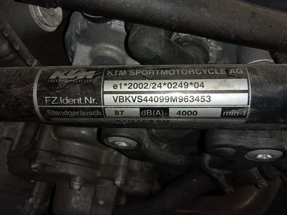 Motor completo ktm 990 supermoto 990 supermoto t