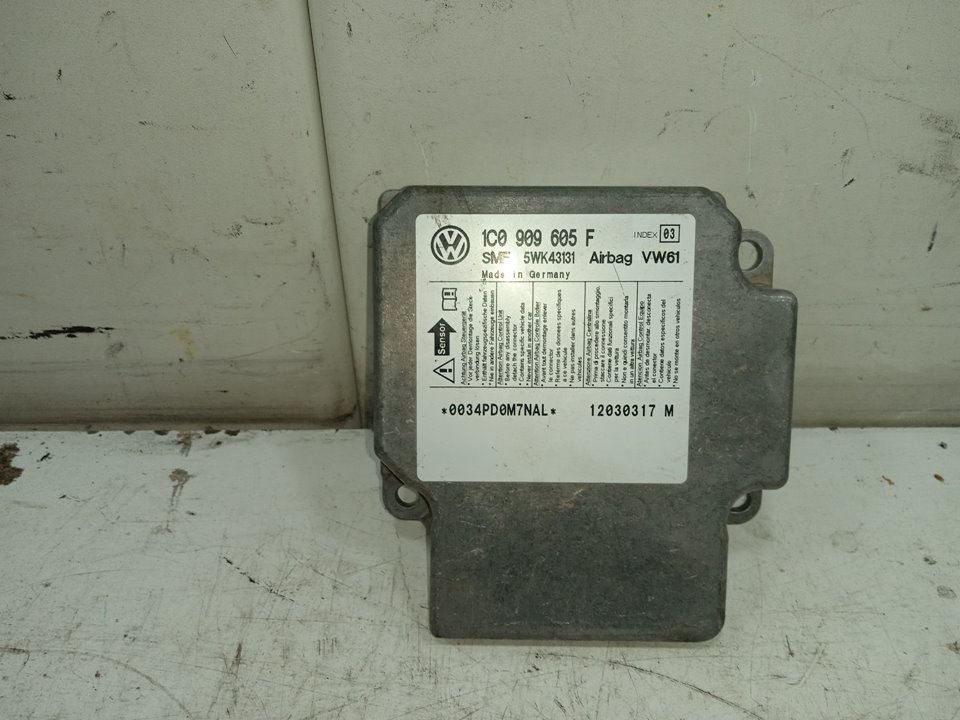 Centralita airbag volkswagen golf iv berlina (1j1)(10.1997) gti