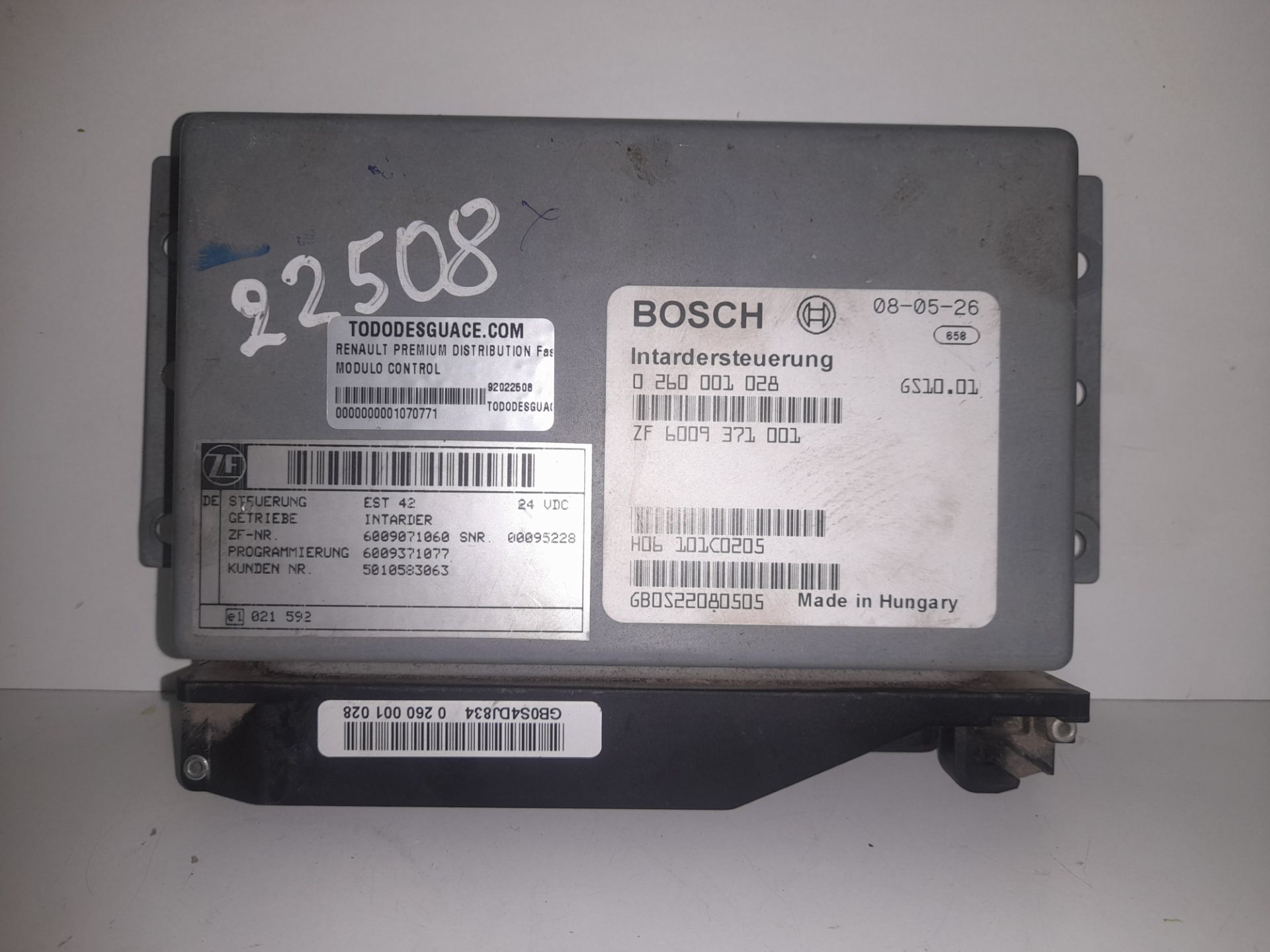 No identificado renault premium distribution fas 4x2 global