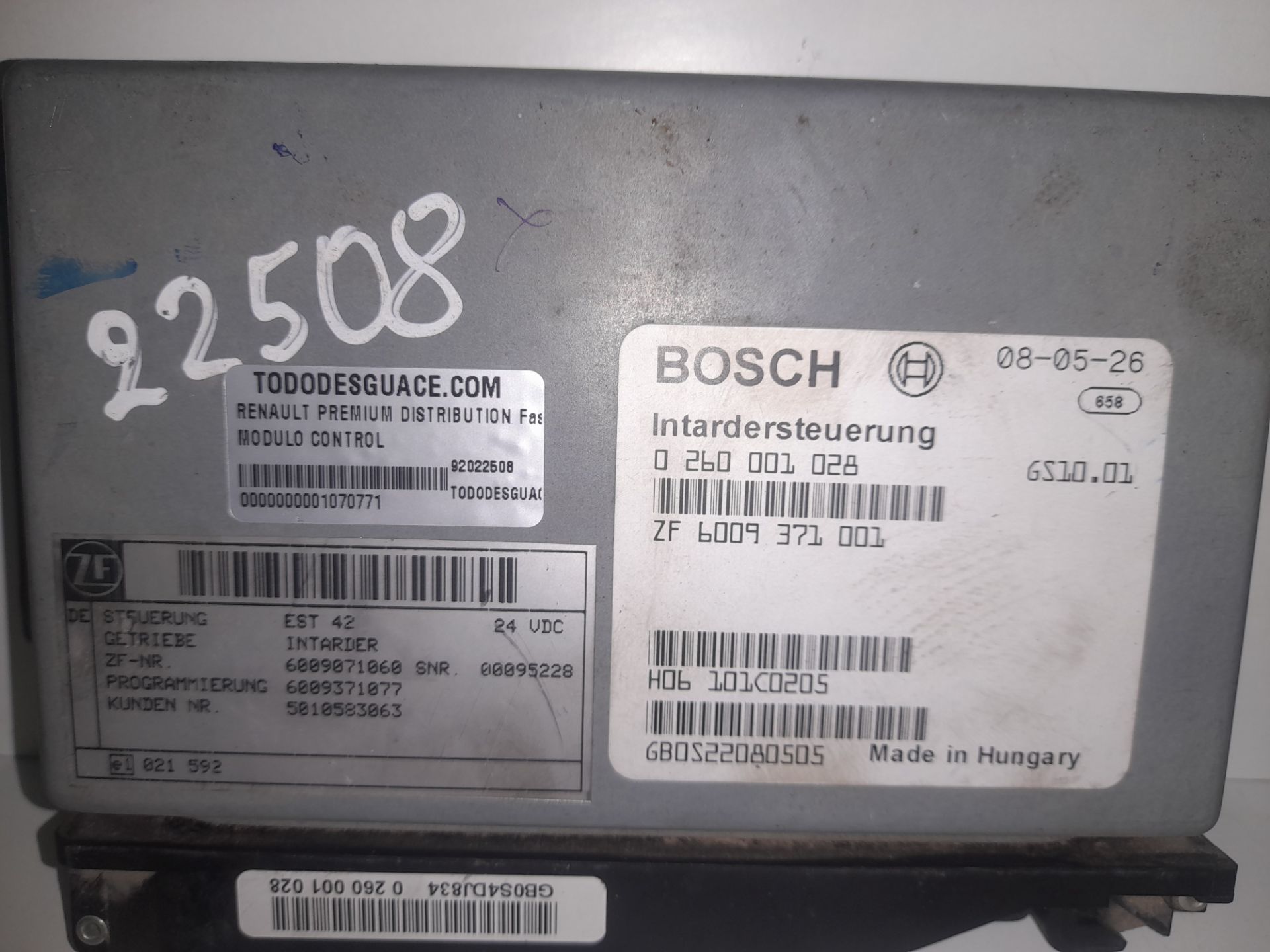 No identificado renault premium distribution fas 4x2 global