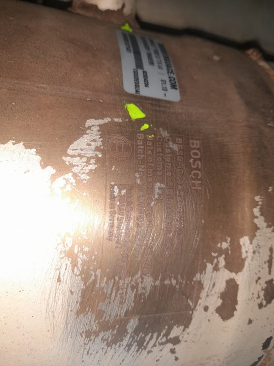 Silenciador trasero renault  no identificado