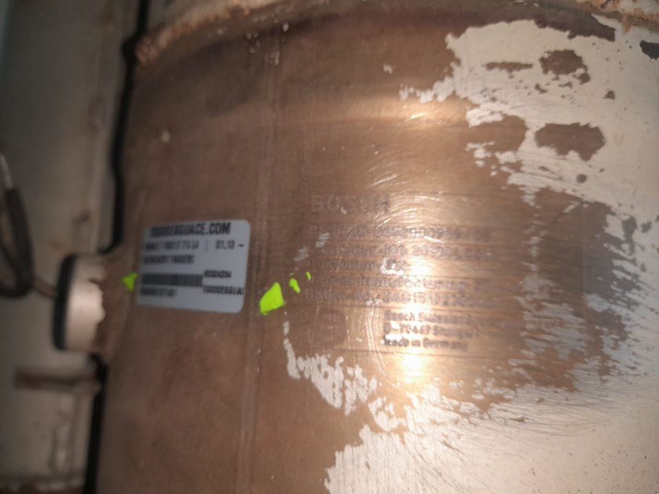 Silenciador trasero renault  no identificado