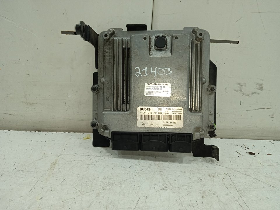 Centralita motor uce renault  no identificado