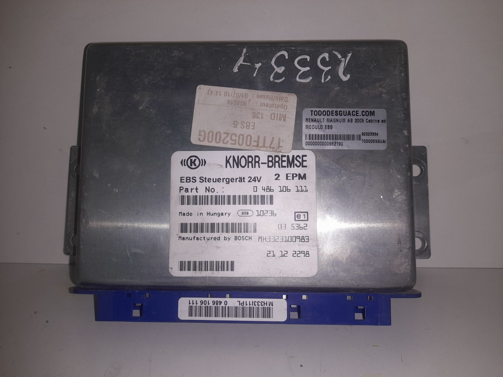 No identificado renault magnum cabina adel.tractor semirr. gv