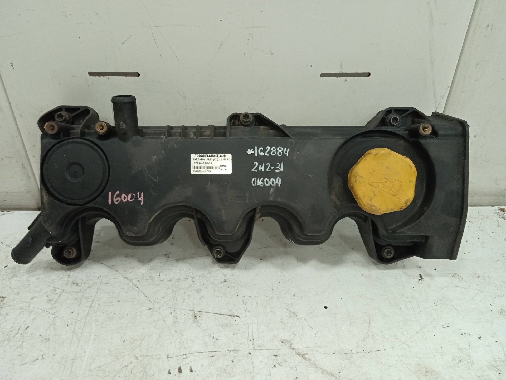 Tapa balancines fiat doblo cargo