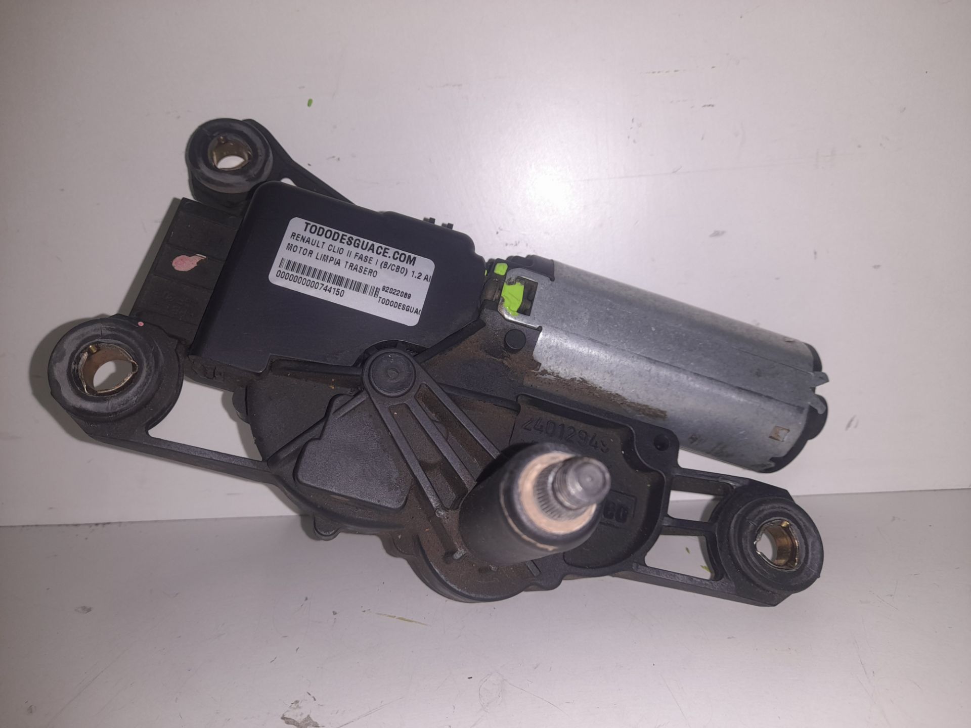 Motor limpia trasero renault clio ii fase i (bcb0) 1.2 alize