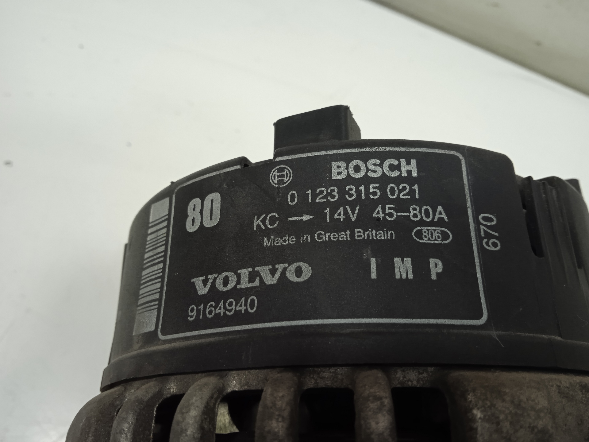 Alternador volvo s40 berlina