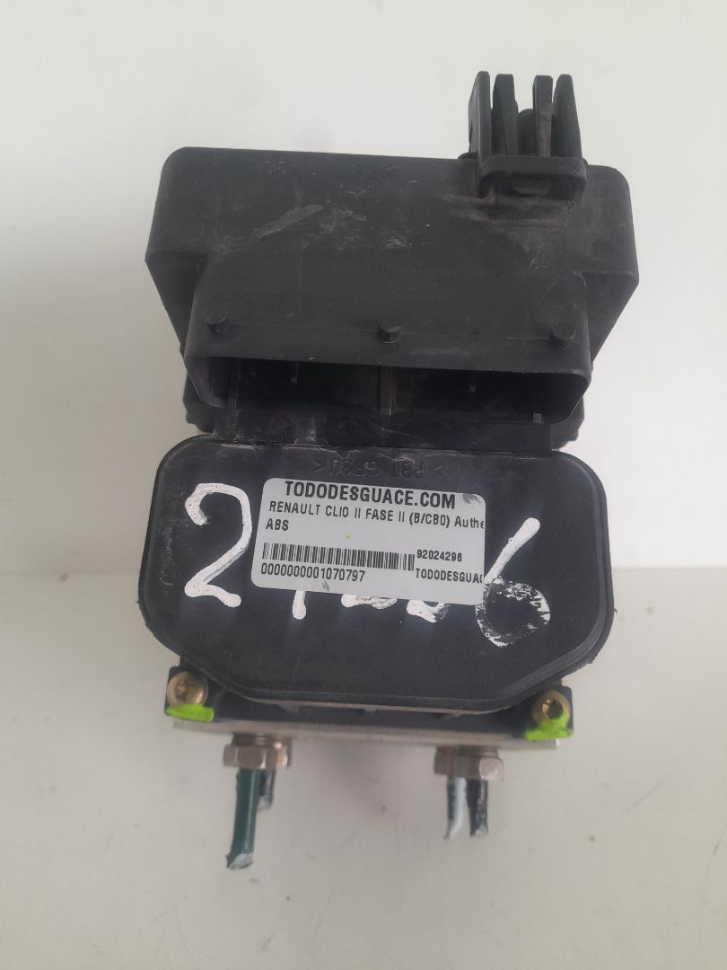 Abs renault clio ii fase ii (bcb0) authentique confort