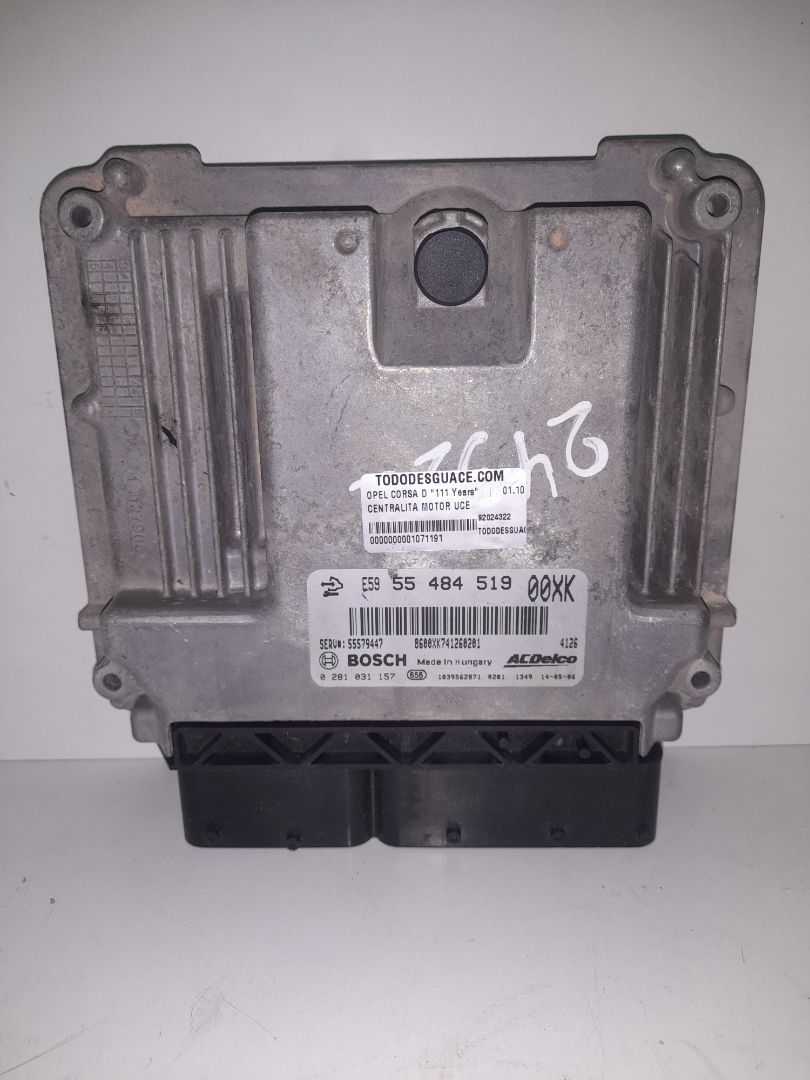 Centralita motor uce   no identificado