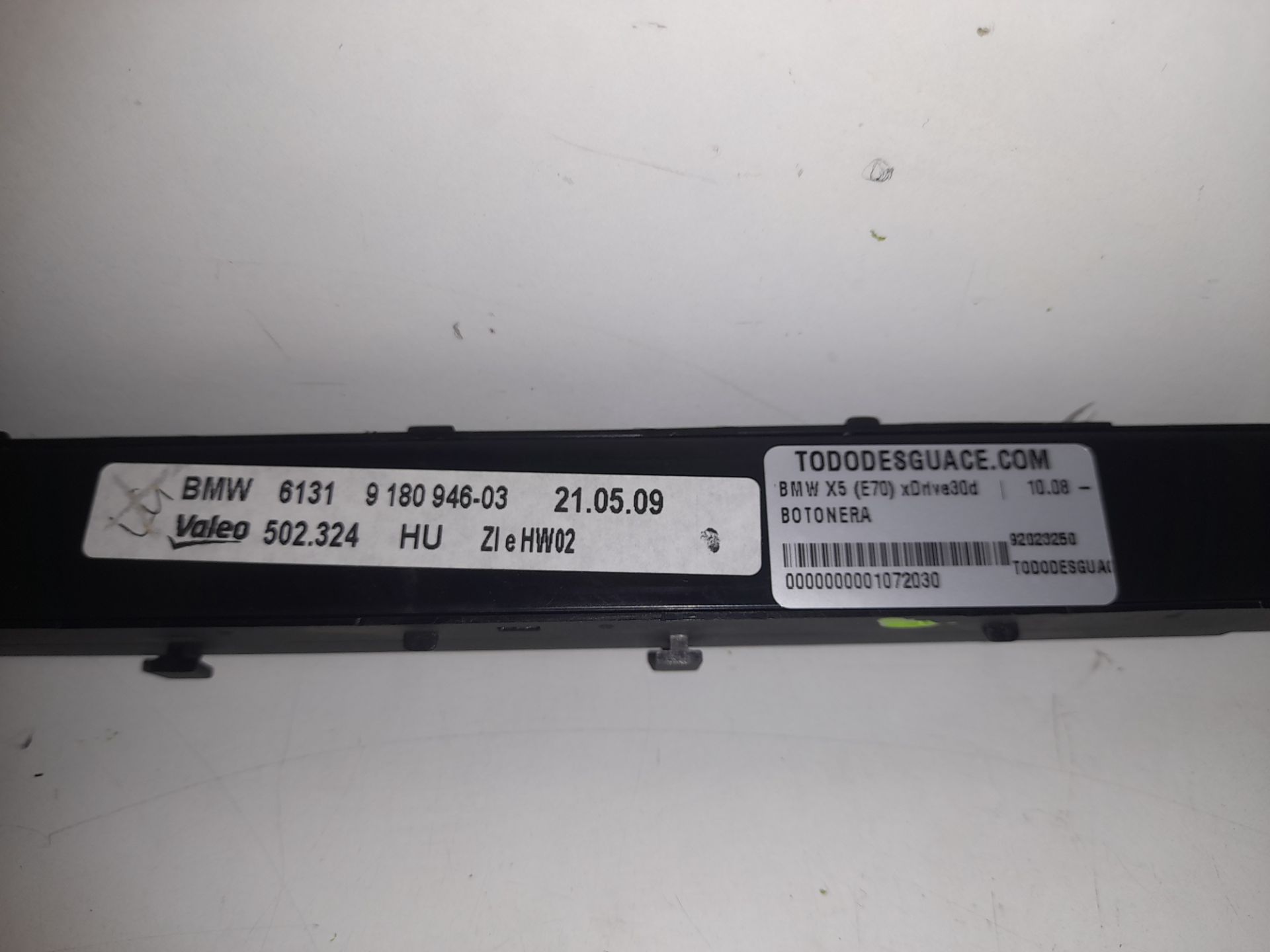 Botonera bmw serie x5 (e70) xdrive30d