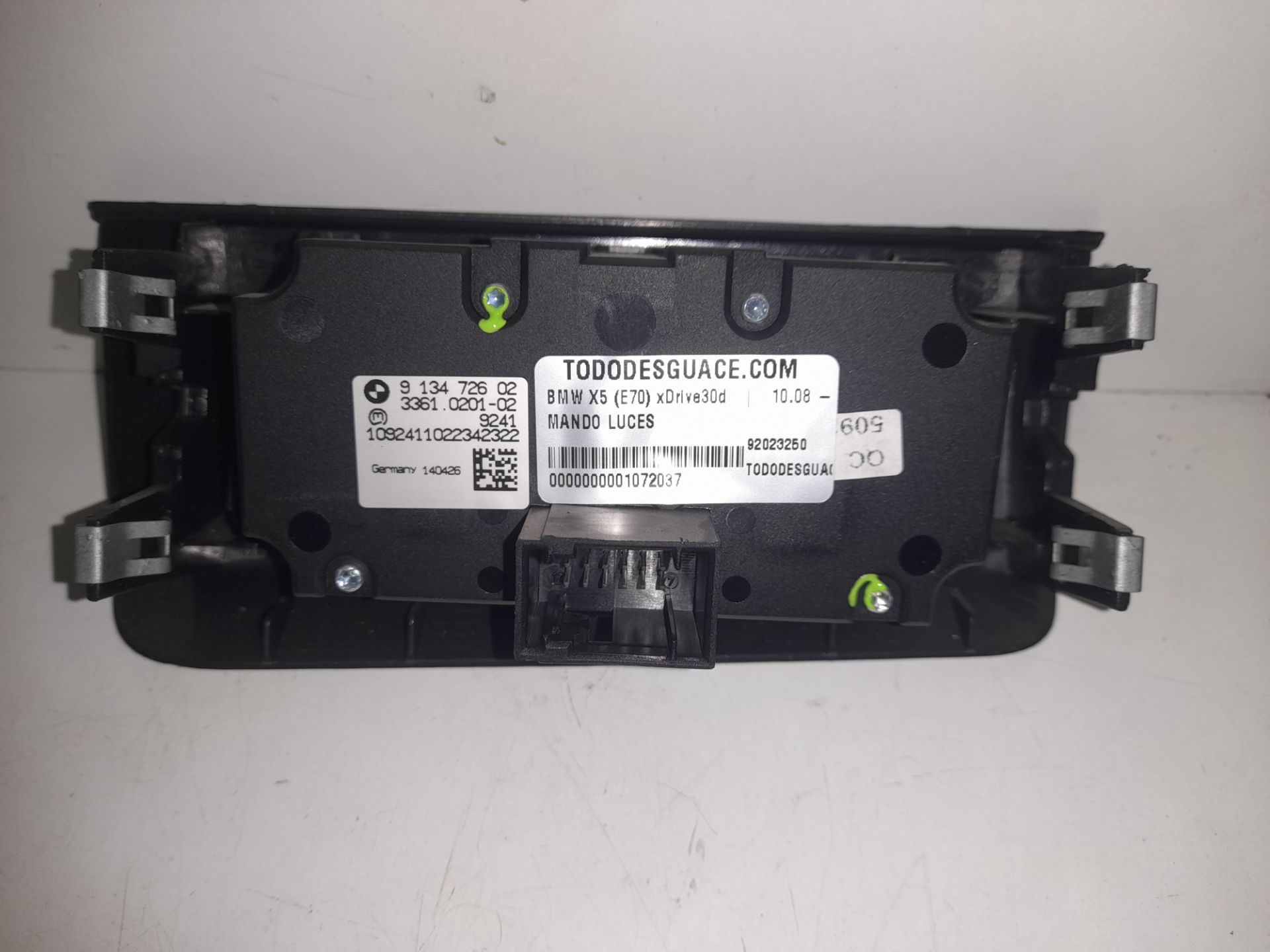 Mando luces bmw serie x5 (e70) xdrive30d