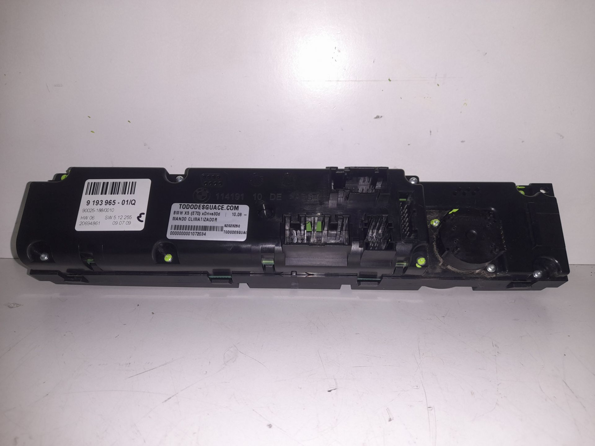 Mando climatizador bmw serie x5 (e70) xdrive30d