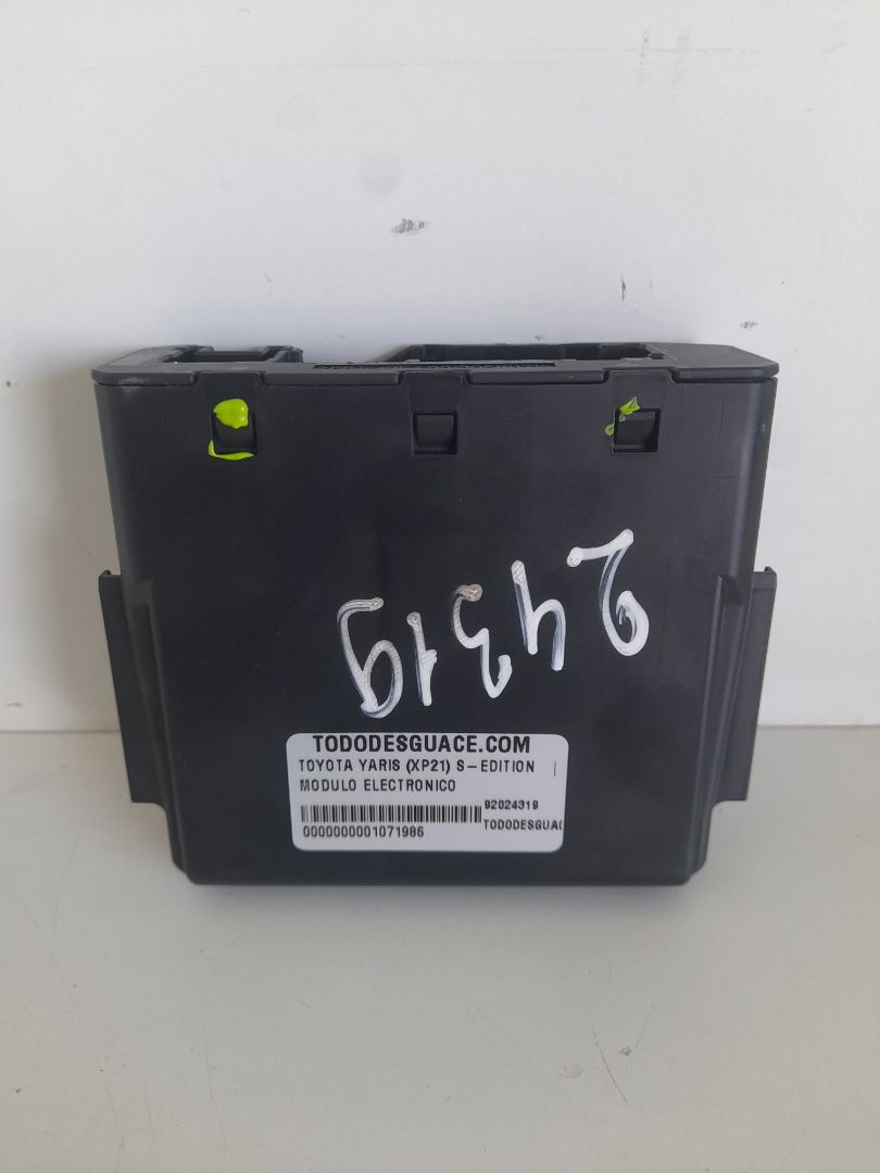 Modulo electronico toyota yaris (xp21) sedition