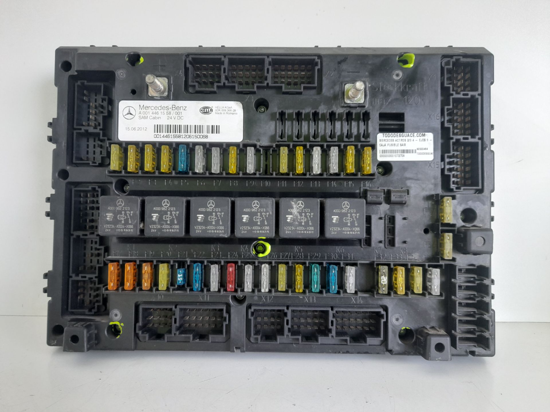 No identificado mercedes-benz actros 23 8-cil. 4-ejes bm 932 (2003) 