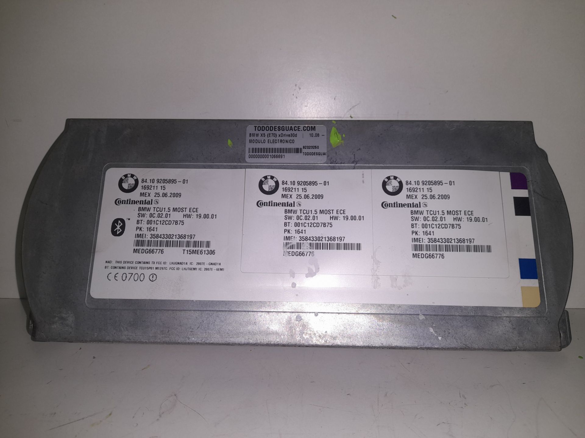 Modulo electronico bmw serie x5 (e70) xdrive30d