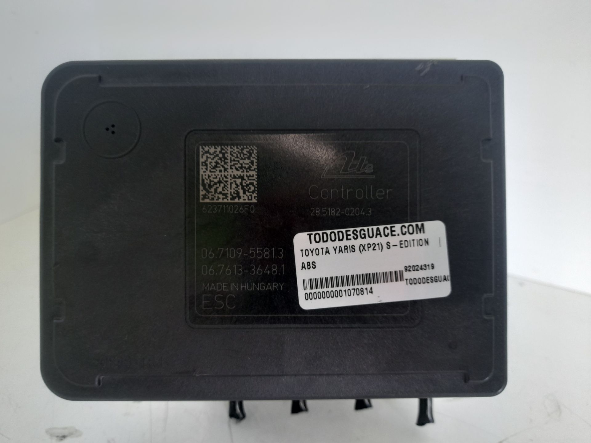 Abs toyota yaris (xp21) sedition