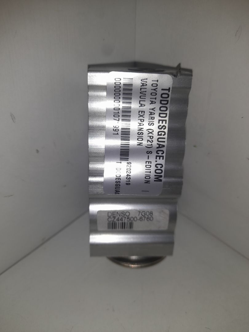 Valvula expansion toyota yaris (xp21) sedition