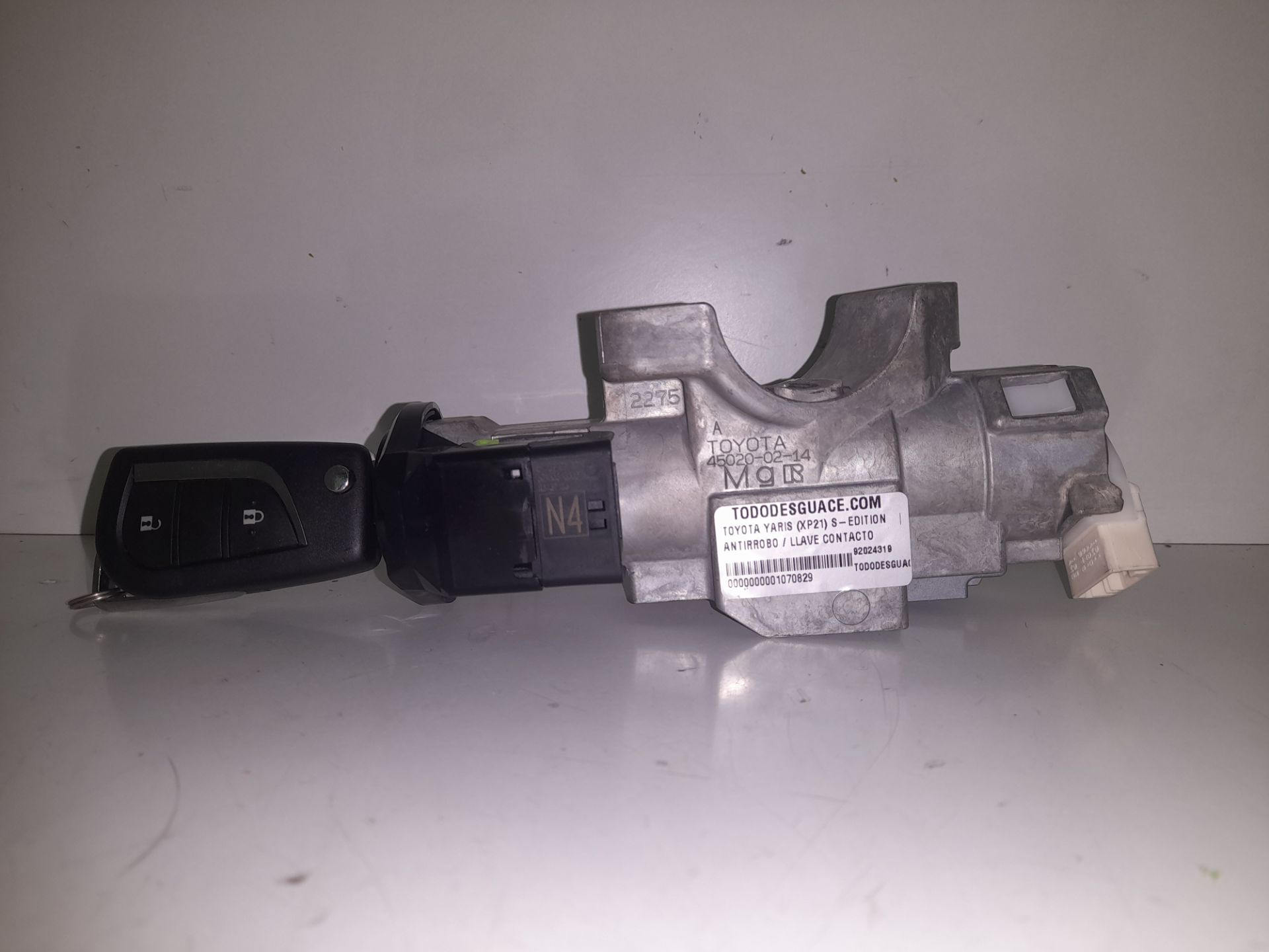 Antirrobo / llave contacto toyota yaris (xp21) sedition