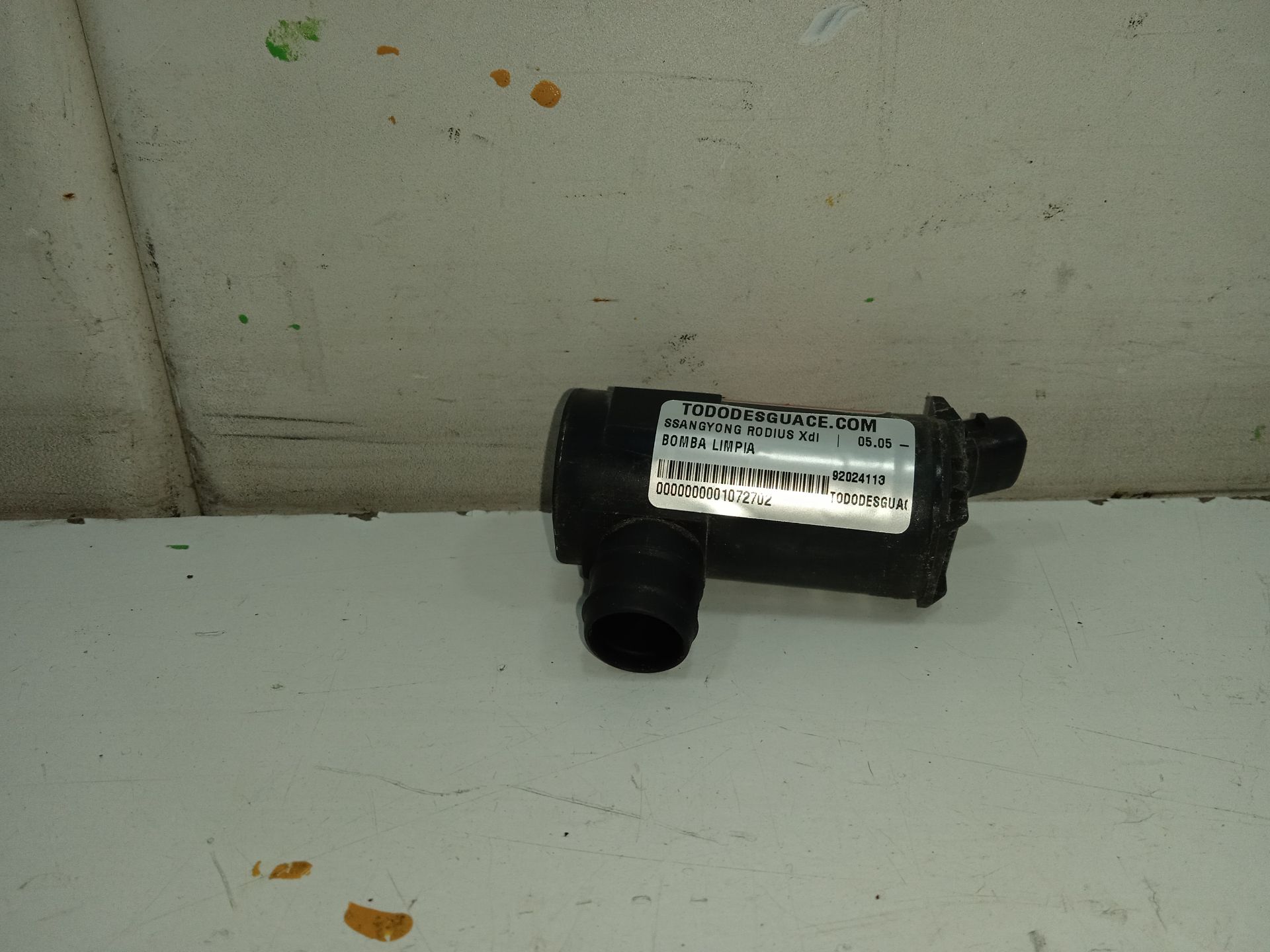 Bomba limpia ssangyong rodius xdi