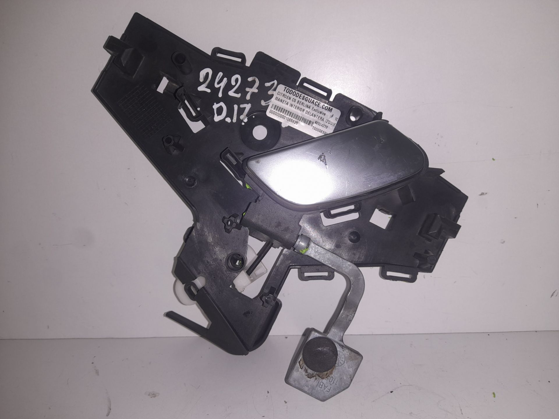 Maneta interior delantera izquierda citroen c5 berlina exclusive