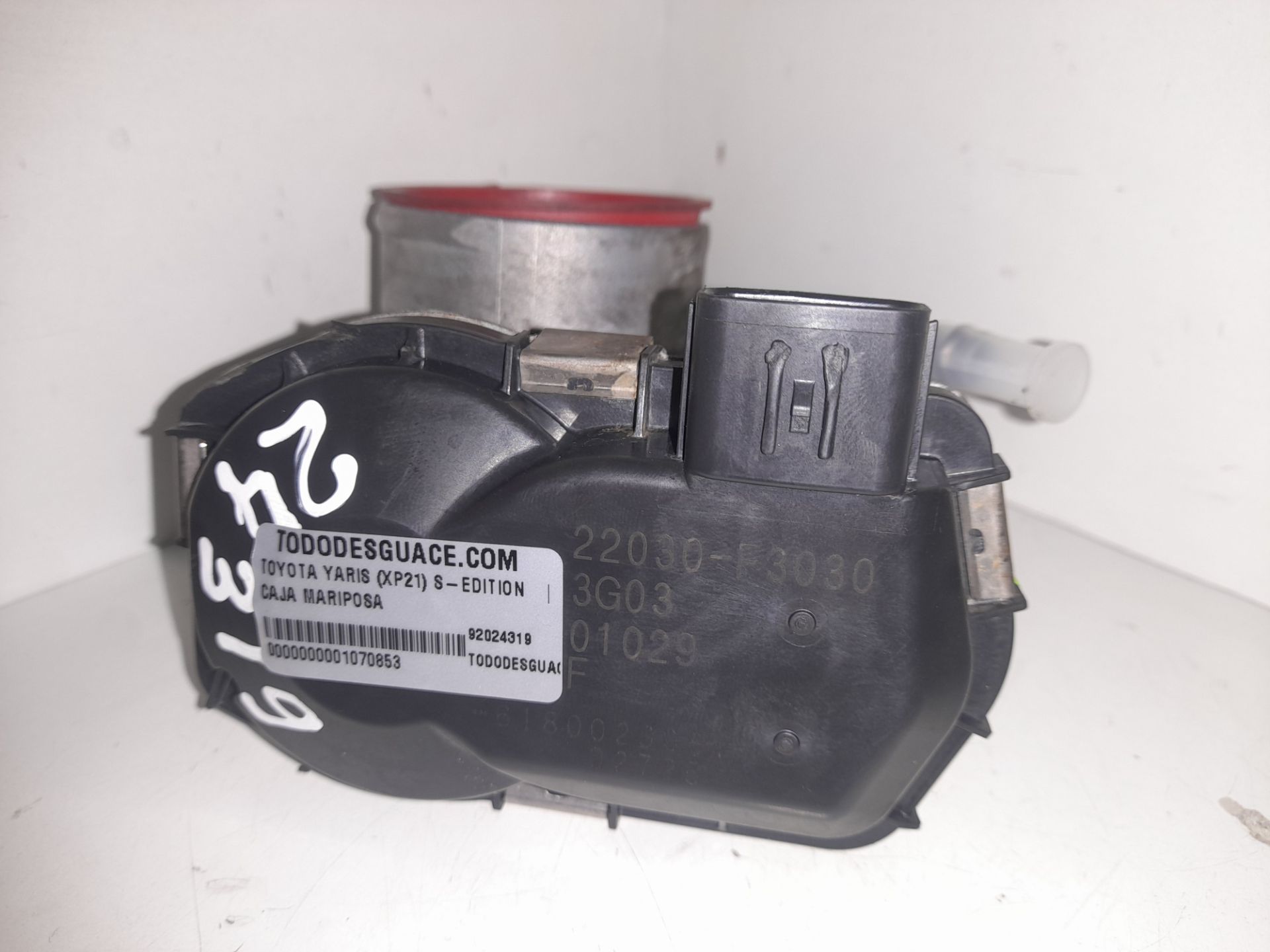 Caja mariposa toyota yaris (xp21) sedition