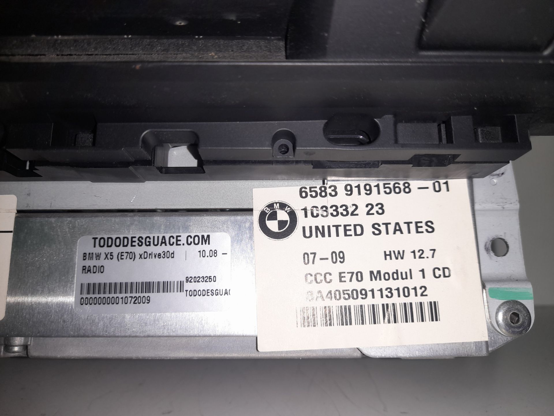 No identificado bmw serie x5 (e70) xdrive30d