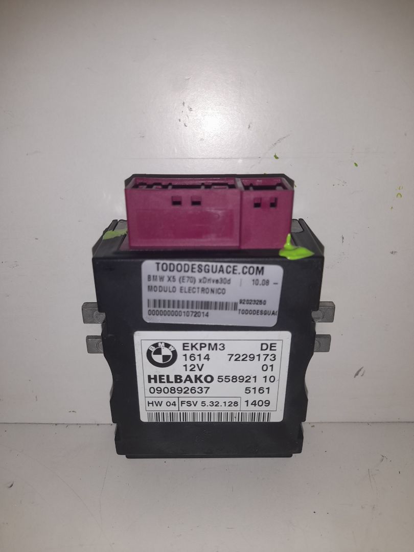 Modulo electronico bmw serie x5 (e70) xdrive30d