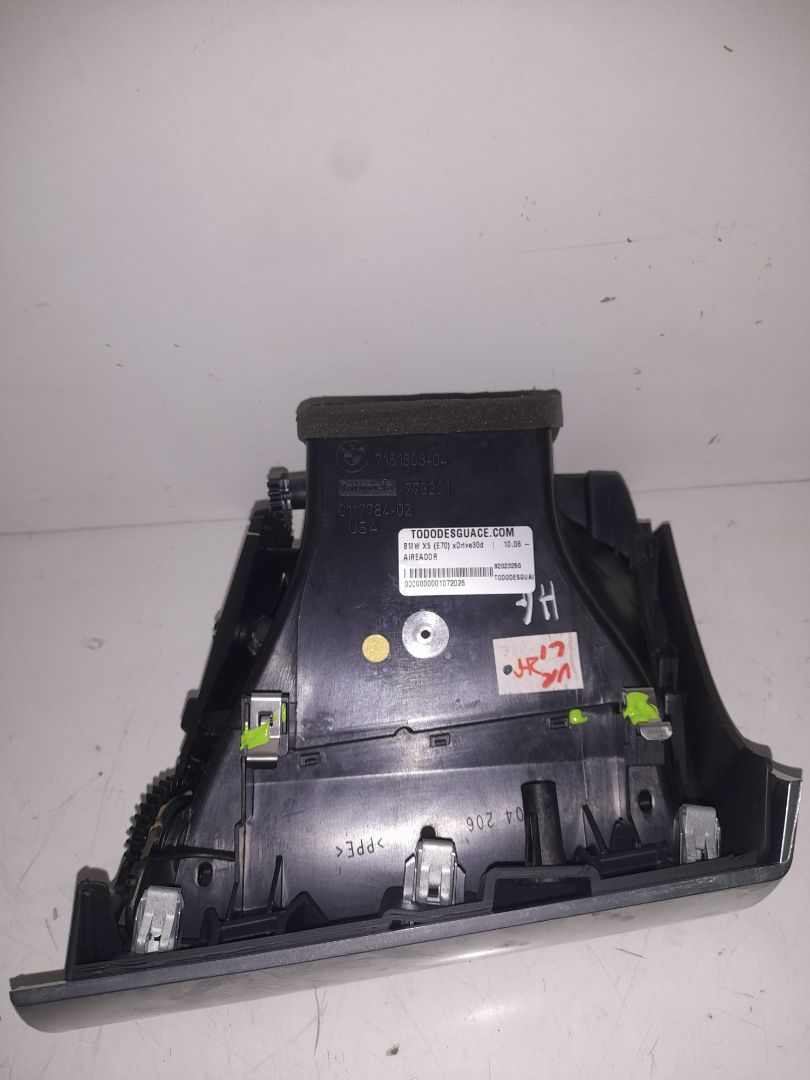 Aireador bmw serie x5 (e70) xdrive30d