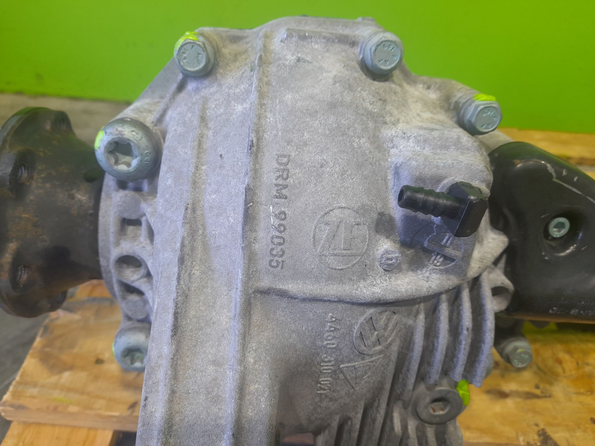 Diferencial delantero porsche cayenne (tipo 9pa) s