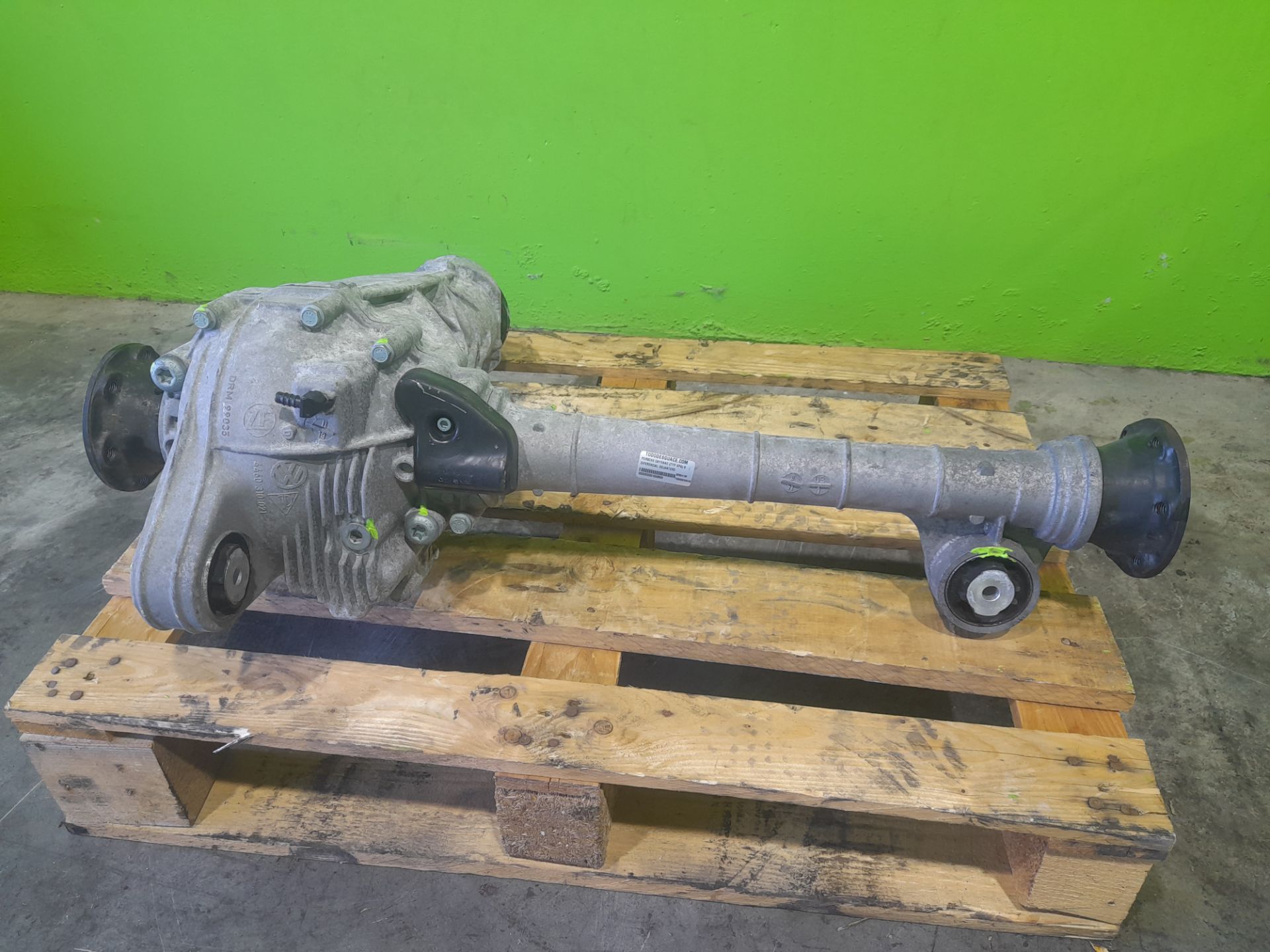 Diferencial delantero porsche cayenne (tipo 9pa) s