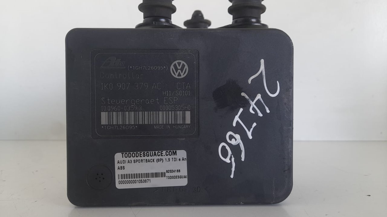 Abs audi a3 sportback (8pa) 1.9 tdi e ambiente