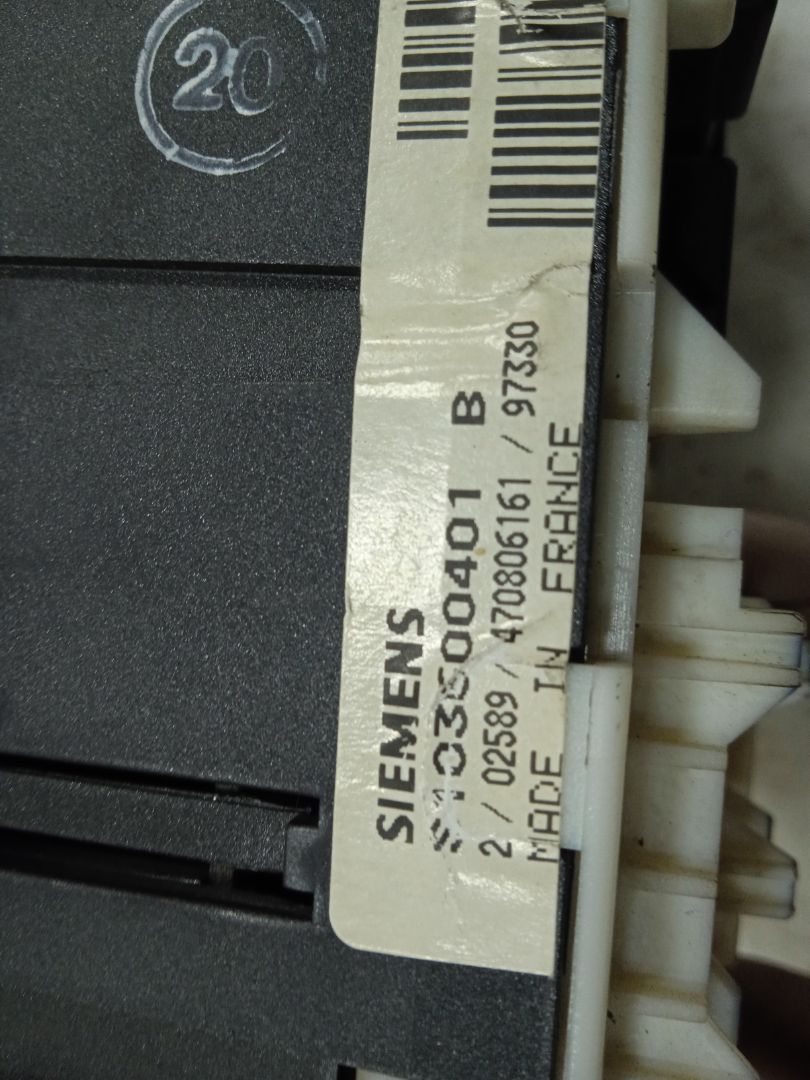 Caja reles / fusibles renault megane i classic (la0) 1.9 dti alize