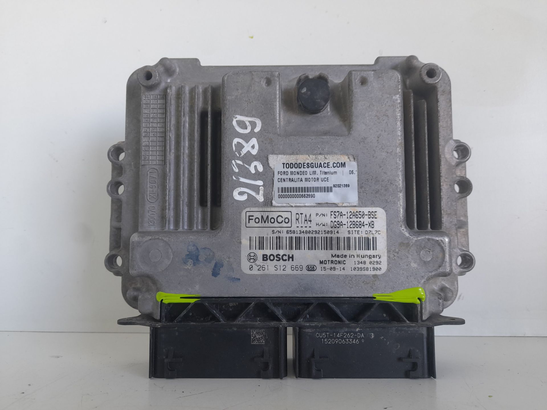 Centralita motor uce ford mondeo berlina (cng) titanium