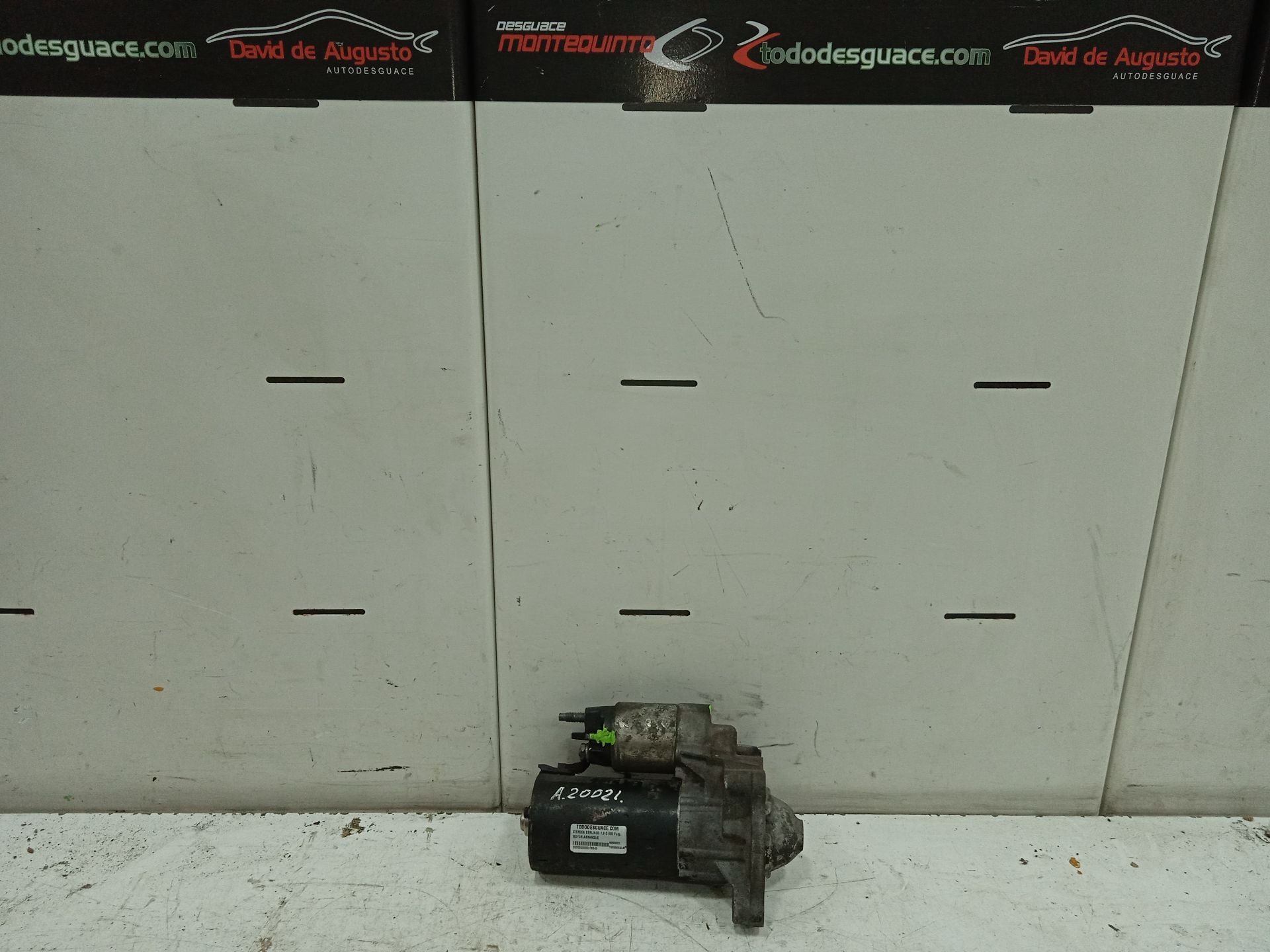 Motor arranque citroen berlingo 1.9 d 600 furg.