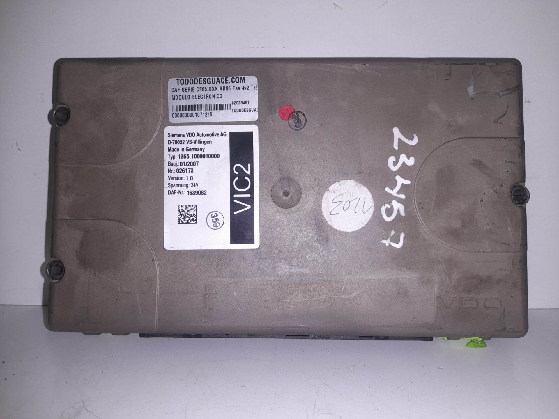 Modulo electronico fsa 4x2 tráfico urbano