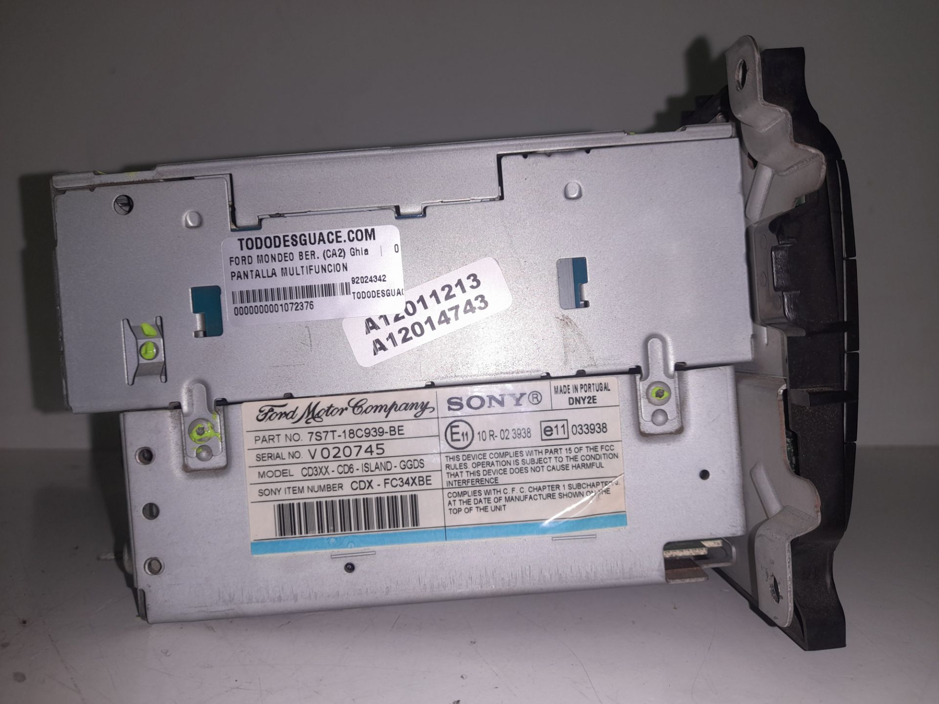 No identificado ford mondeo berlina (ca2) ghia