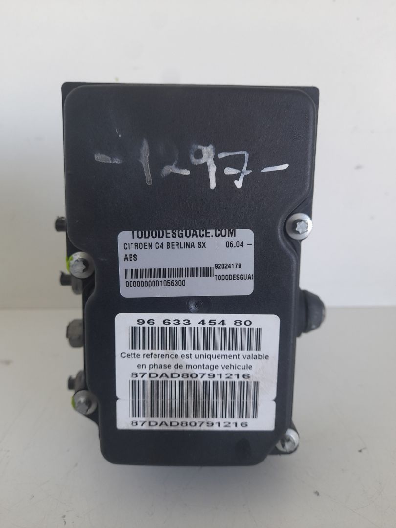 Abs citroen c4 berlina sx