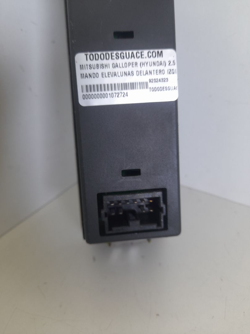 Mando elevalunas delantero izquierdo mitsubishi galloper (hyundai)(02.1998) 2.5 tdi s.e. confort (5ptas.)