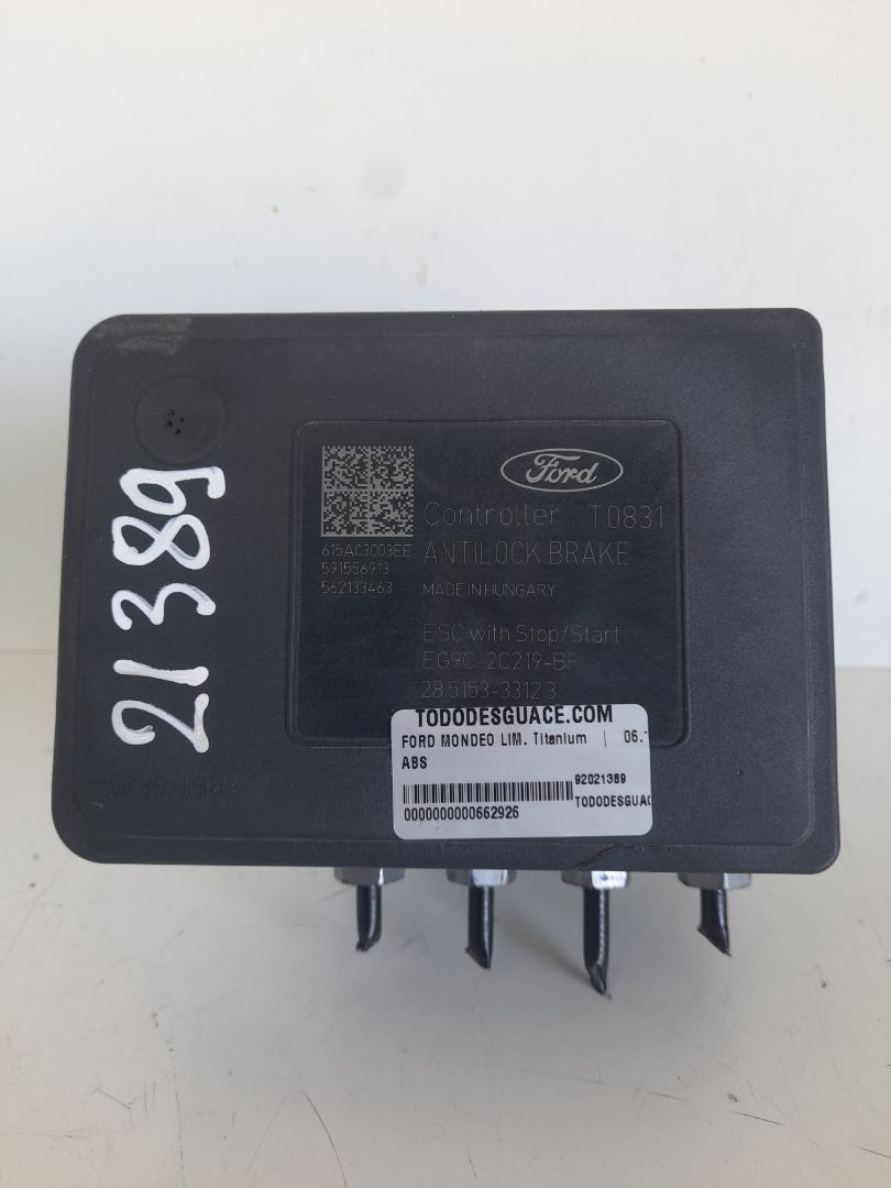 Abs ford mondeo berlina (cng) titanium
