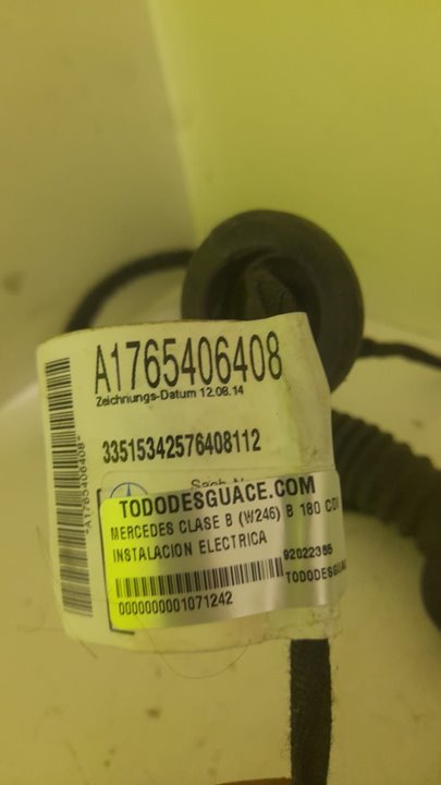 No identificado mercedes-benz clase b (bm 246) b 180 cdi (246.212)