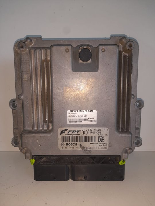 Centralita motor uce iveco  no identificado