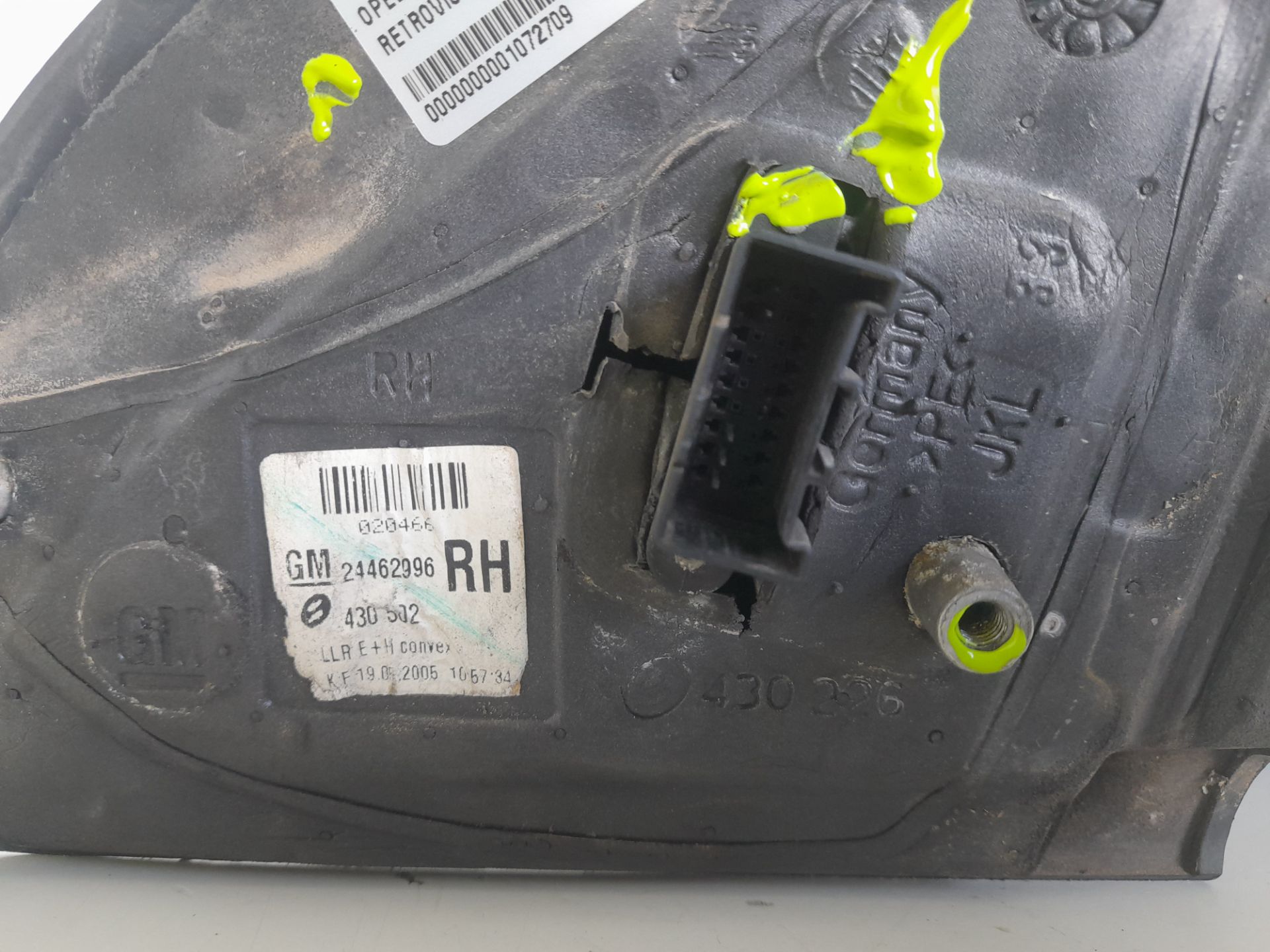 Retrovisor derecho opel astra h gtc cosmo