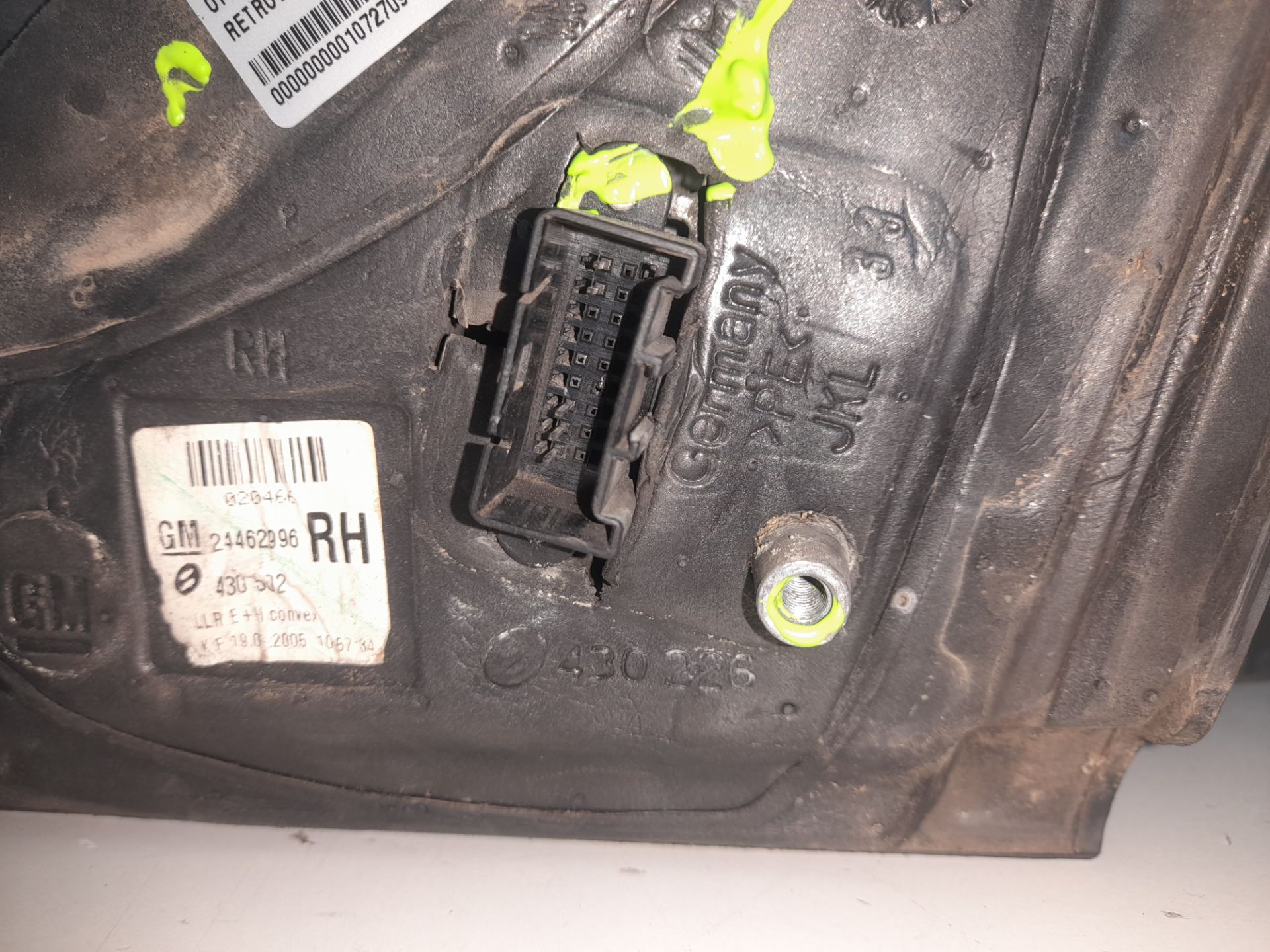 Retrovisor derecho opel astra h gtc cosmo